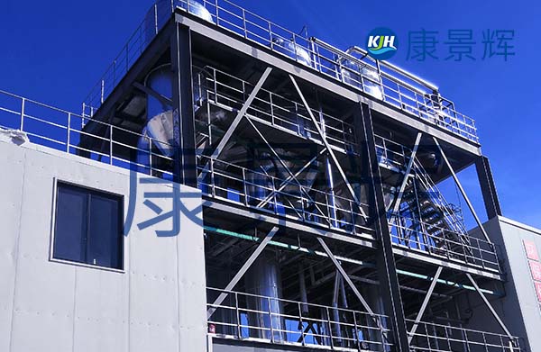 2.14t/h混鹽雙效蒸發結晶系統