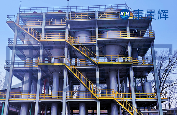 250t/d橡膠助劑M廢水四效蒸發器