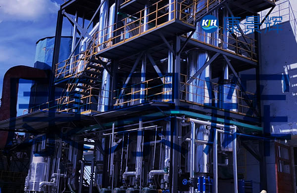 處理量12t/h氯化鈉三效蒸發系統