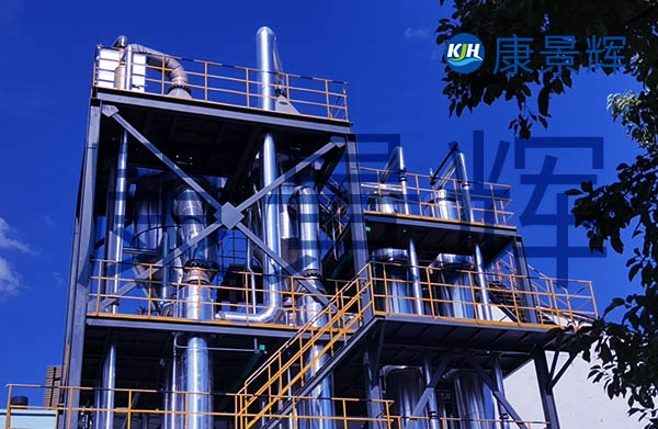 處理量2t/h醫(yī)藥行業(yè)氯化鈉三效蒸發(fā)結(jié)晶系統(tǒng)