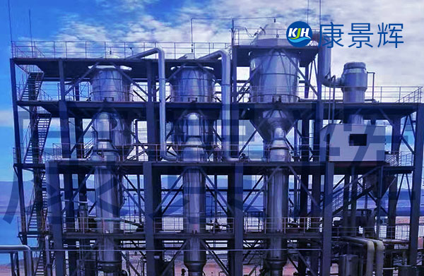 產固量2.5t/h溴化鈉三效蒸發器