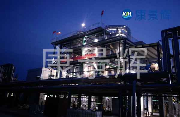 55T/H不銹鋼三效蒸發器